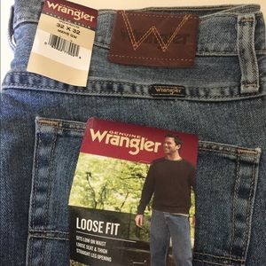 Wrangler blue jeans